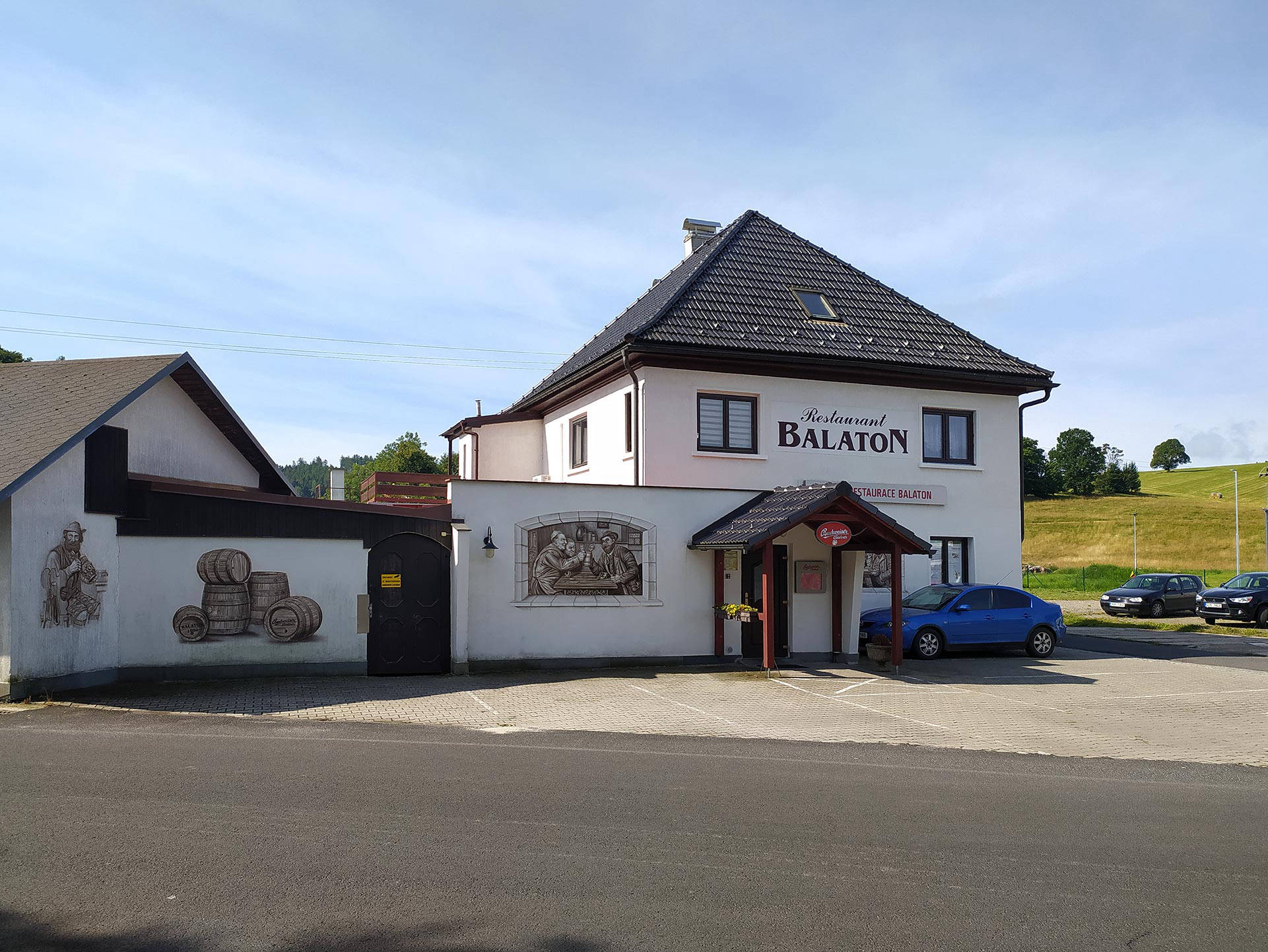 Restaurant Gaststätte und pension Balaton Rožany Šluknov Tschechische Republic